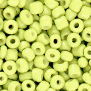 Seed beads 6/0 (4mm) Lime yellow